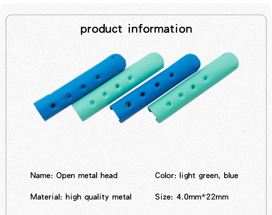 Coolstring 22*3.8mm Blue Pinegreen Skin Feeling Metal Aglets Anti Paint-Peeling New Tips Permium Shoelaces Accessories