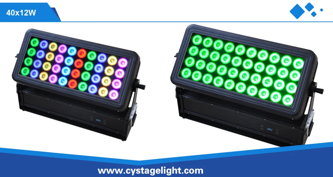 IP65 Highly Waterproof Wall Washer 400W LED City Color Light